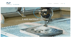 Desktop Screenshot of precisionlaserprocessing.co.uk
